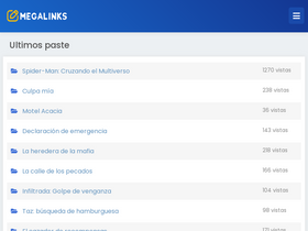 'megalinks.info' screenshot