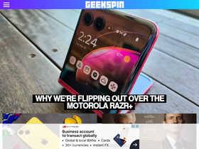 'geekspin.co' screenshot