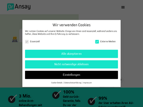 'dransay.com' screenshot