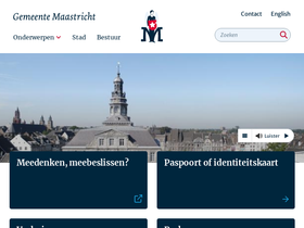 'gemeentemaastricht.nl' screenshot