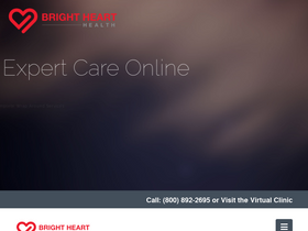 'brighthearthealth.com' screenshot