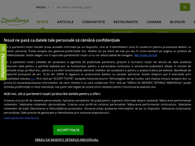 'bucataras.ro' screenshot