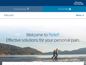'pain.com' screenshot