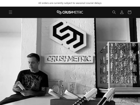 'crushmetric.com' screenshot