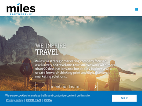 'milespartnership.com' screenshot