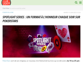 'en.clubpoker.net' screenshot