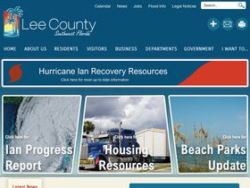 'leegov.com' screenshot