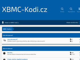 'xbmc-kodi.cz' screenshot