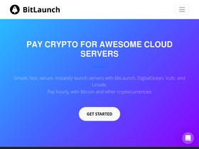 'bitlaunch.io' screenshot
