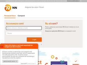 'nndirect.ro' screenshot