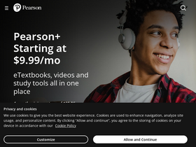 'erpi.pearson.com' screenshot