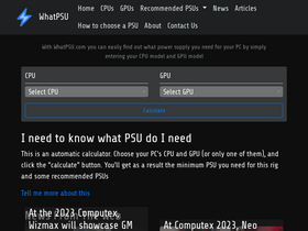 'whatpsu.com' screenshot
