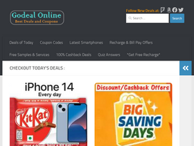 'godeal.online' screenshot