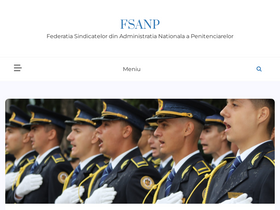 'fsanp.ro' screenshot