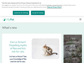 'mypet.com' screenshot