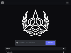 'tekkenmods.com' screenshot