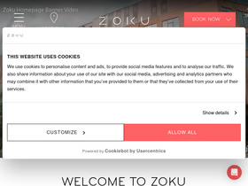 'livezoku.com' screenshot