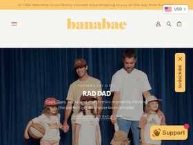 banabae.com homepage screenshot