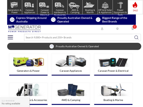 'mygenerator.com.au' screenshot