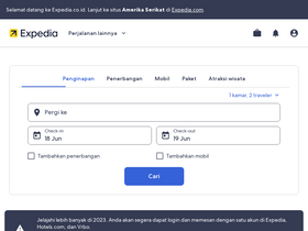 'expedia.co.id' screenshot