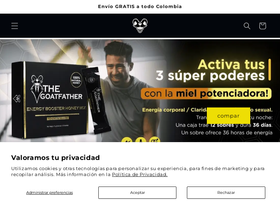 thegoatfatherusa.com homepage screenshot