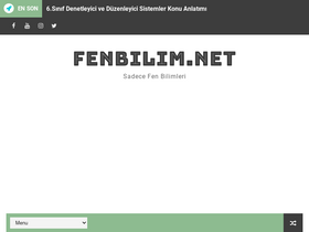 'fenbilim.net' screenshot