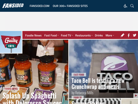 'guiltyeats.com' screenshot