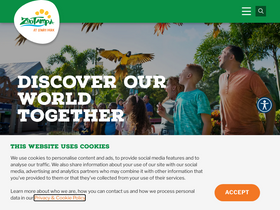 'zootampa.org' screenshot