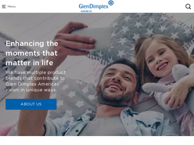 'glendimplexamericas.com' screenshot