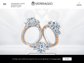 'verragio.com' screenshot