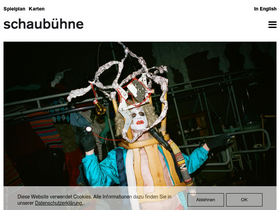 'schaubuehne.de' screenshot