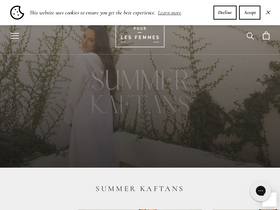 pourlesfemmes.com homepage screenshot