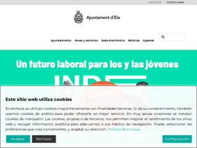 'elche.es' screenshot
