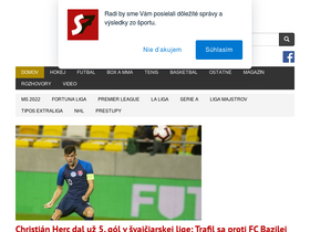 'sport7.sk' screenshot