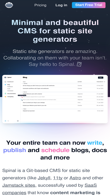 spinalcms.com