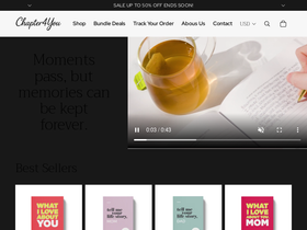 Chapter4You website screenshot