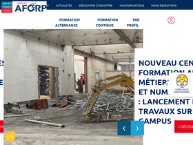 'aforp.fr' screenshot