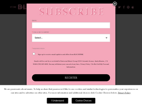 'blackpinkmusic.com' screenshot