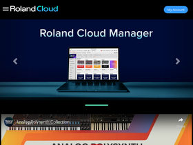 'rolandcloud.com' screenshot