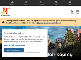 'bravalla.norrkoping.se' screenshot