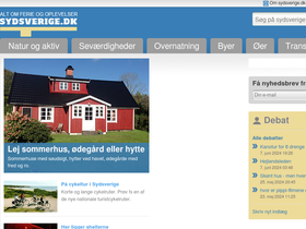 'sydsverige.dk' screenshot