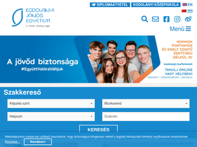 'kodolanyi.hu' screenshot