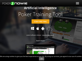 'pokersnowie.com' screenshot