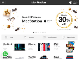 'macstation.com.ar' screenshot