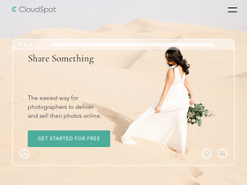 'cloudspot.io' screenshot
