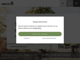 'sweco.co.uk' screenshot