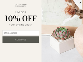 'lulasgarden.com' screenshot