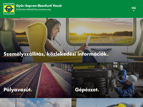 'gysev.hu' screenshot