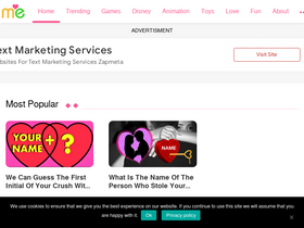 'testname.me' screenshot