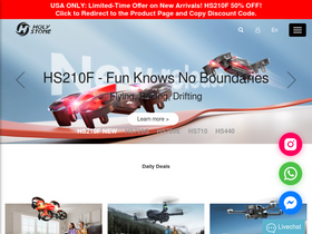 'holystone.com' screenshot